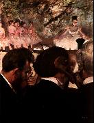 Edgar Degas At the Ballet oil painting